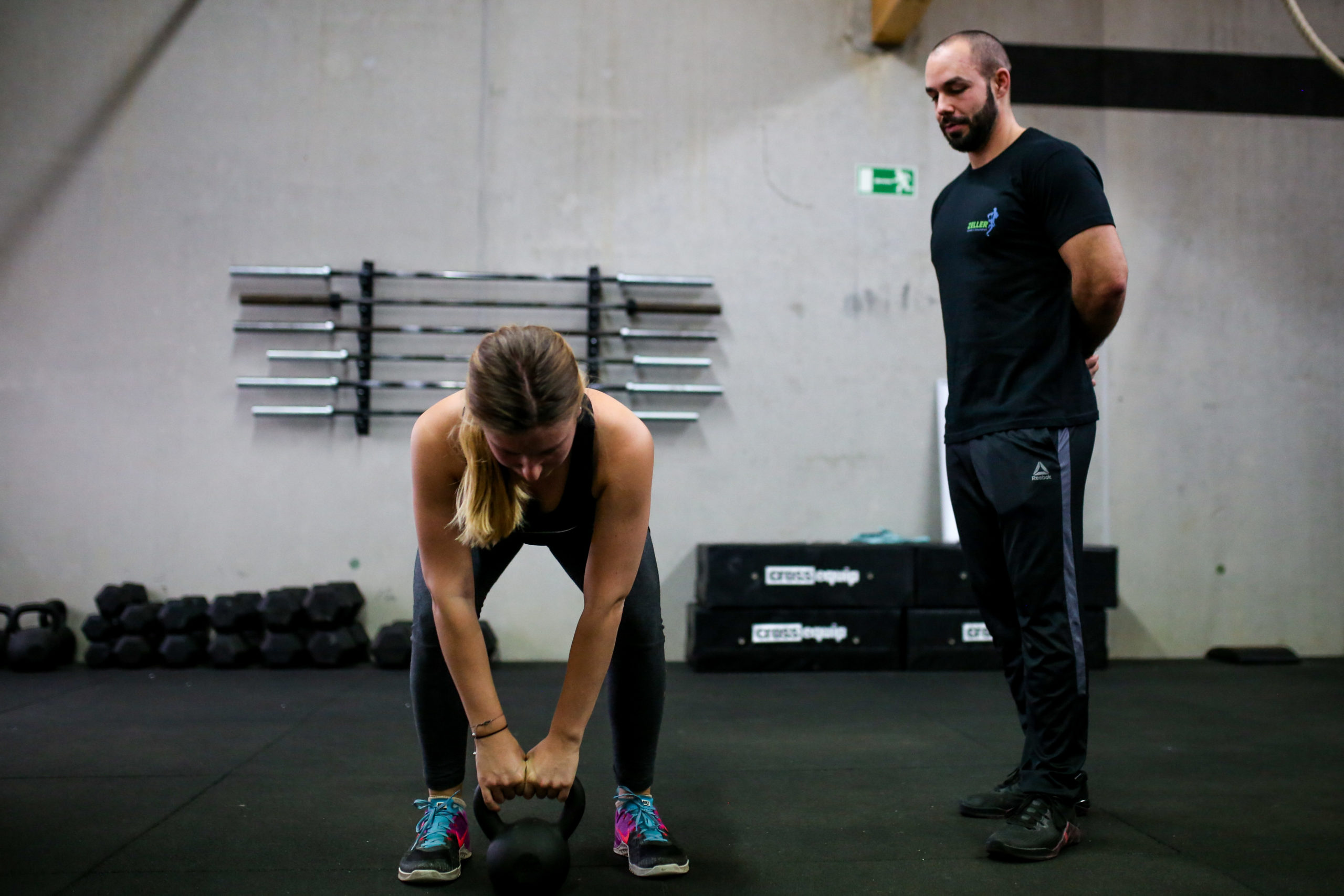 Kettlebell Kreuzheben Training Kraft